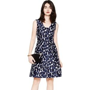Kate Spade Sleeveless Animal-print fit & flare dress
